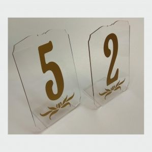 табелки номера за маси в ресторант